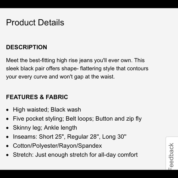 Express NWT Curvy Black Skinny Jeans Petite / Short - Picture 3 of 6